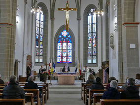 Ökumenischer Gottesdienst in St. Crescentius anlässlich des 3. Ökumenischen Kirchentags (Forto: Karl-Franz Thiede)